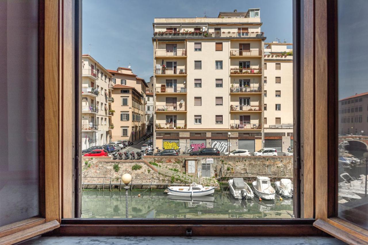 Piccola Venezia Canal View Charming Flat Livorno Exterior foto